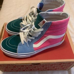 Multicolored vans